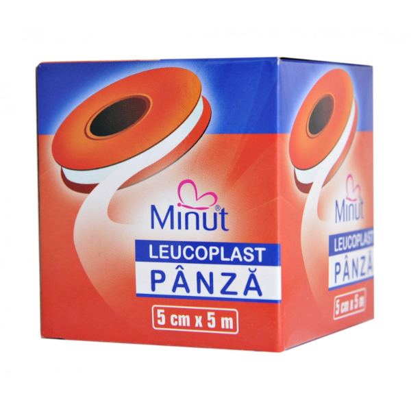 Leucoplast panza 5cm x 5m - Minut