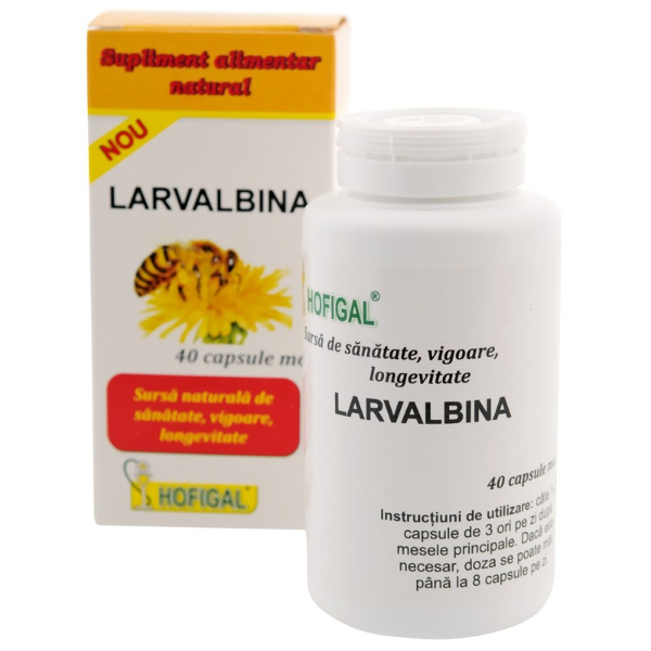 Larvalbina, 40 Capsule Moi - Hofigal