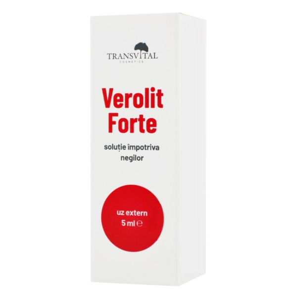 Solutie impotriva negilor Verolit Forte, 5ml - Transvital