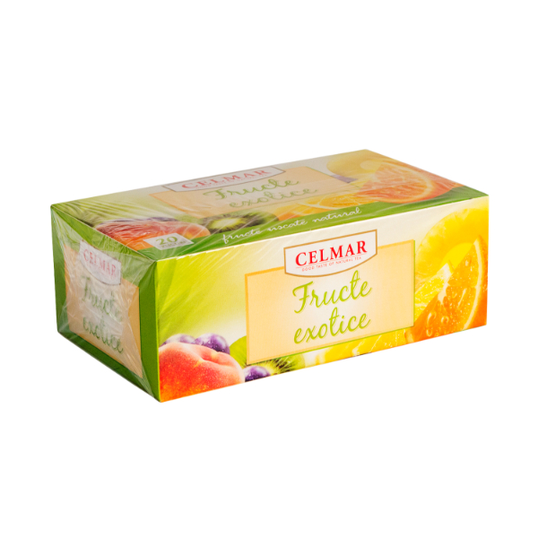 Ceai de fructe exotice, 20 plicuri, 40 g - Celmar