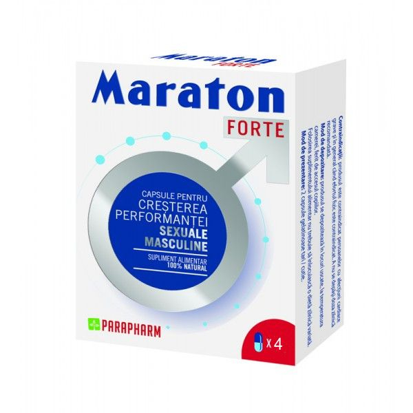 Maraton Forte, 4 Capsule - Parapharm