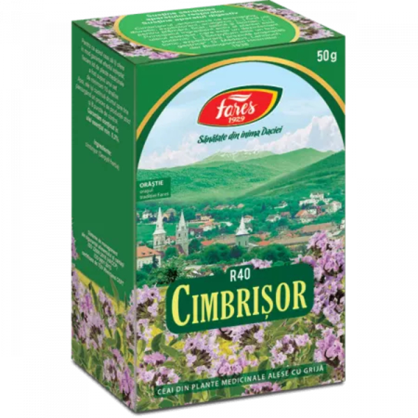 Ceai Cimbrisor Iarba, R40, 50 g - Fares