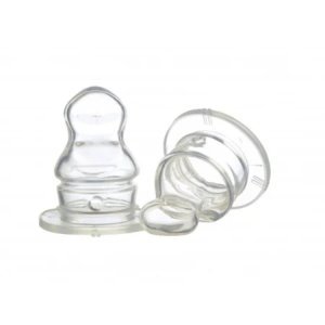 Tetina silicon ortodontica, +3 luni, 2 bucati - Minut Baby