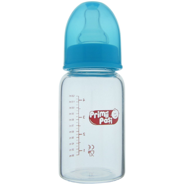Biberon borosilicat (+0-3 luni), 120 ml - RO151 - Primii Pasi