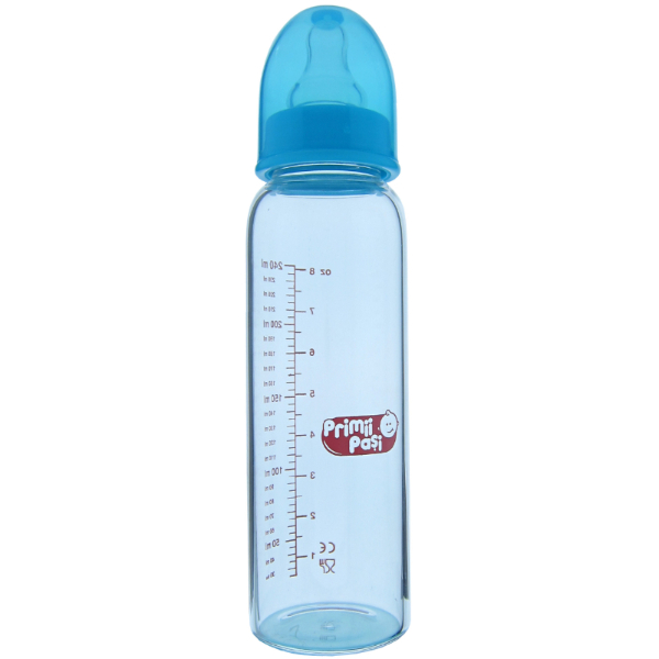 Biberon borosilicat (+0-3 luni), 240 ml - RO150 - Primii Pasi
