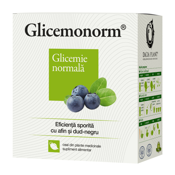 Ceai glicemonorm, 50 g - Dacia Plant