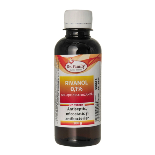Rivanol 0.1%, 200ml - Dr. Family