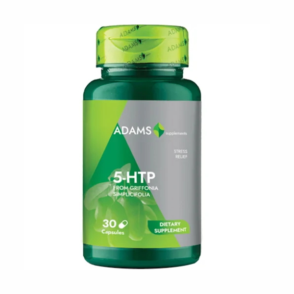 5-HTP, 50mg 30 capsule - Adams