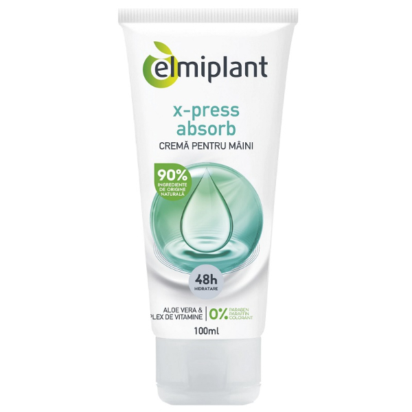 Crema pentru Maini Xpress Absorb, 100 ml - Elmiplant