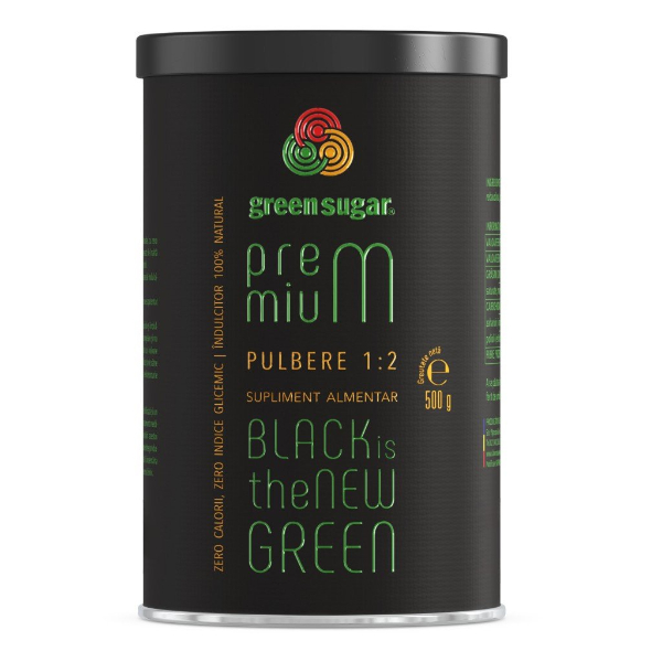 Indulcitor natural Green Sugar Premium, 4 g x 25 pliculete - Remedia