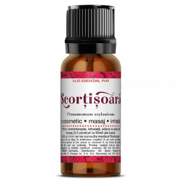 Ulei esential de scortisoara, 10 ml - Steaua Divina