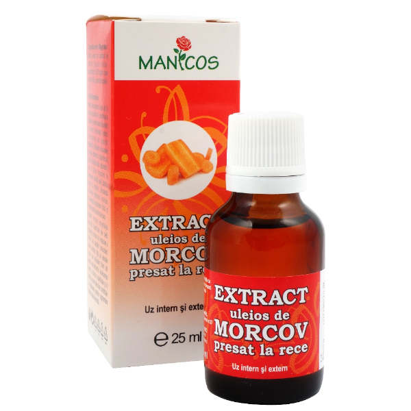 Extract uleios de morcov, 25 ml - Manicos