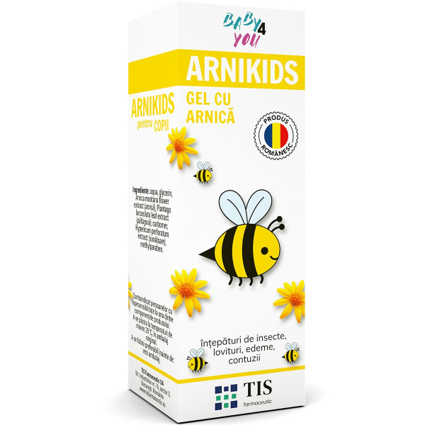 Gel cu Arnica pentru Copii Arnikids Baby 4 You, 20 ml – Tis Farmaceutic