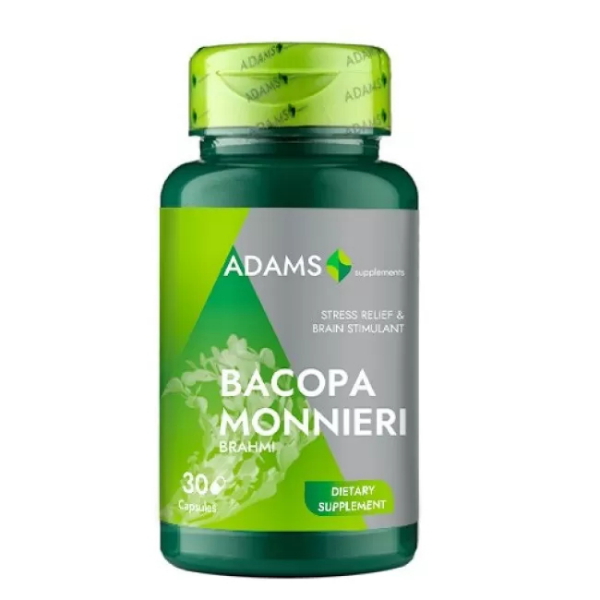 Bacopa Monnieri, 350 mg, 30 Capsule - Adams