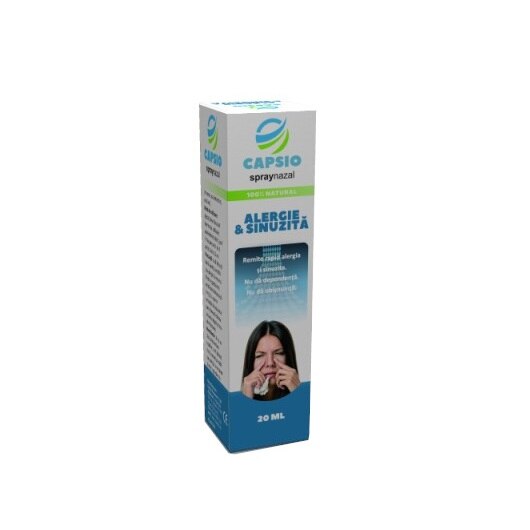 Capsio spray nazal alergie si sinuzita, 20 ml – Global Research