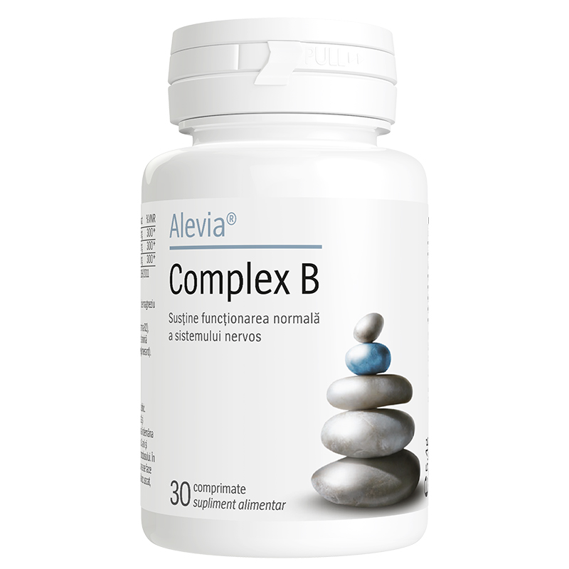 B Complex, 30 Comprimate - Alevia