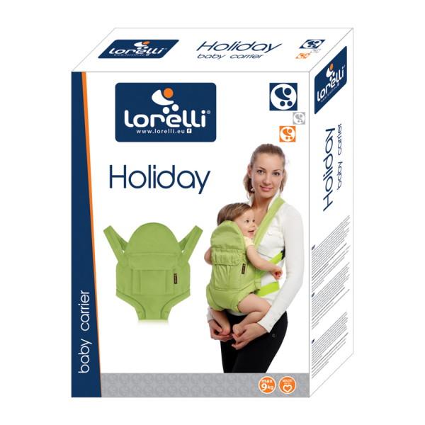 Marsupiu Holiday verde (0-9 kg) - Lorelli - Bertoni