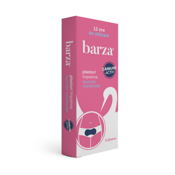 Plasturi Dureri Menstruale, 3 bucati - Barza