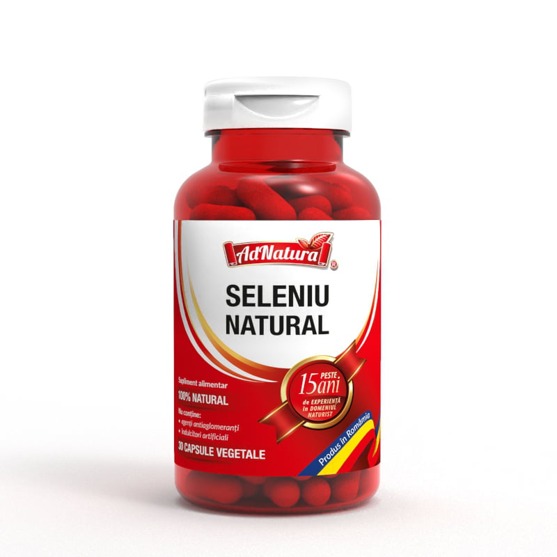 Seleniu Natural, 30 Capsule - AdNatura
