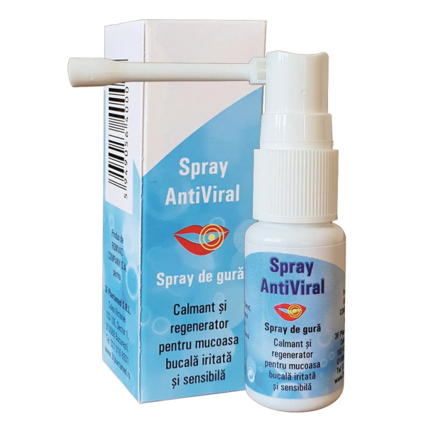 Spray antiviral pentru cavitatea bucala, 15 ml - Plantamed