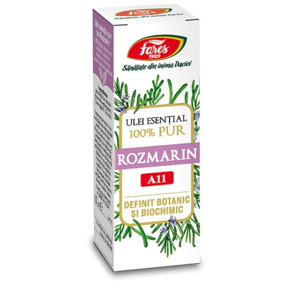 Ulei esential de rozmarin A11, 10 ml - Fares