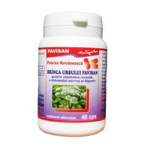 Branca Ursului, 40 capsule - Favisan