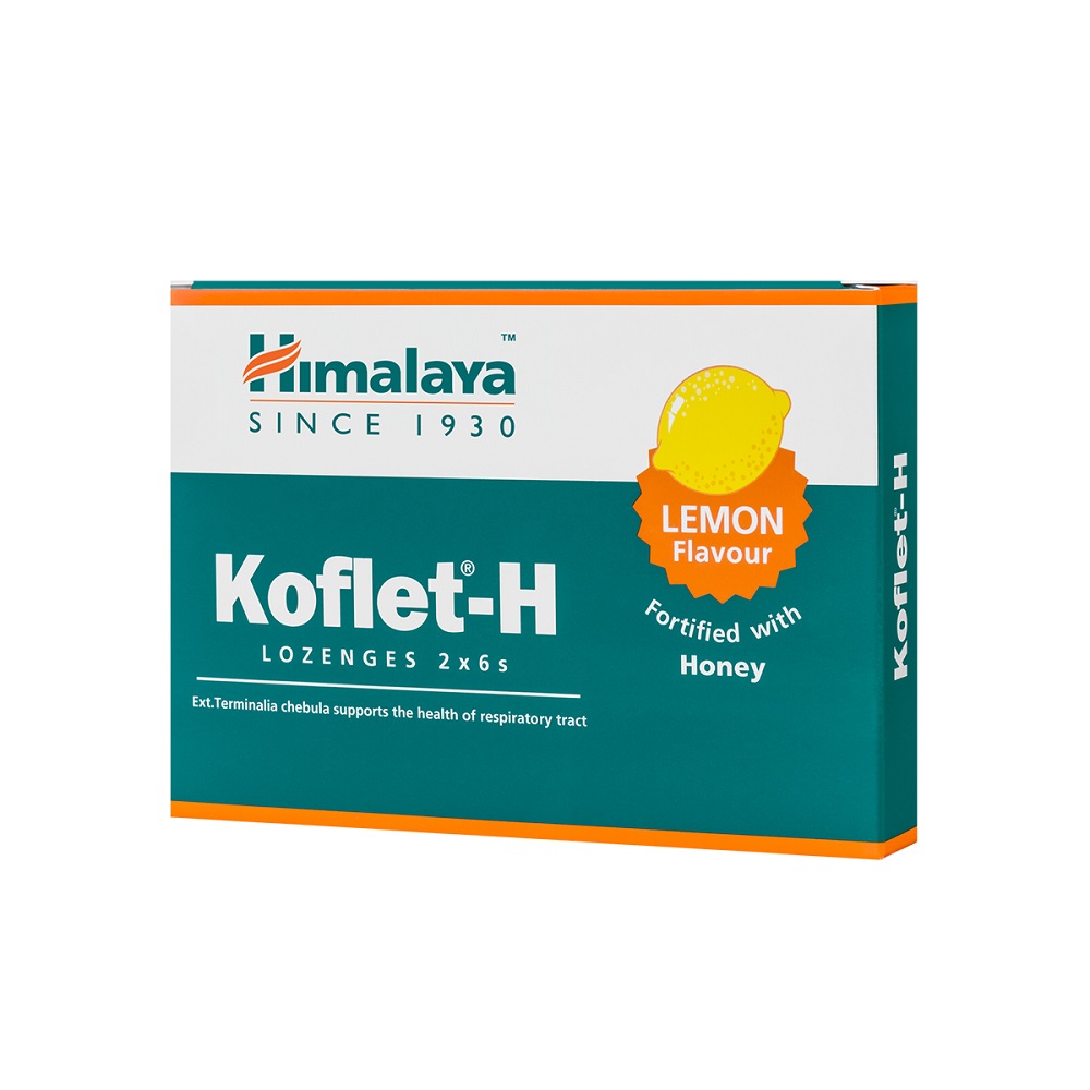 Koflet-H pastile lamaie, 12 bucati - Himalaya