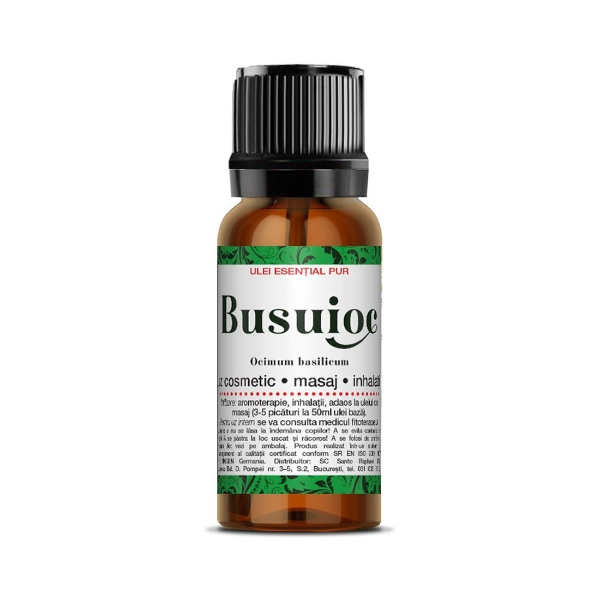Ulei esential de busuioc, 10 ml - Steaua Divina