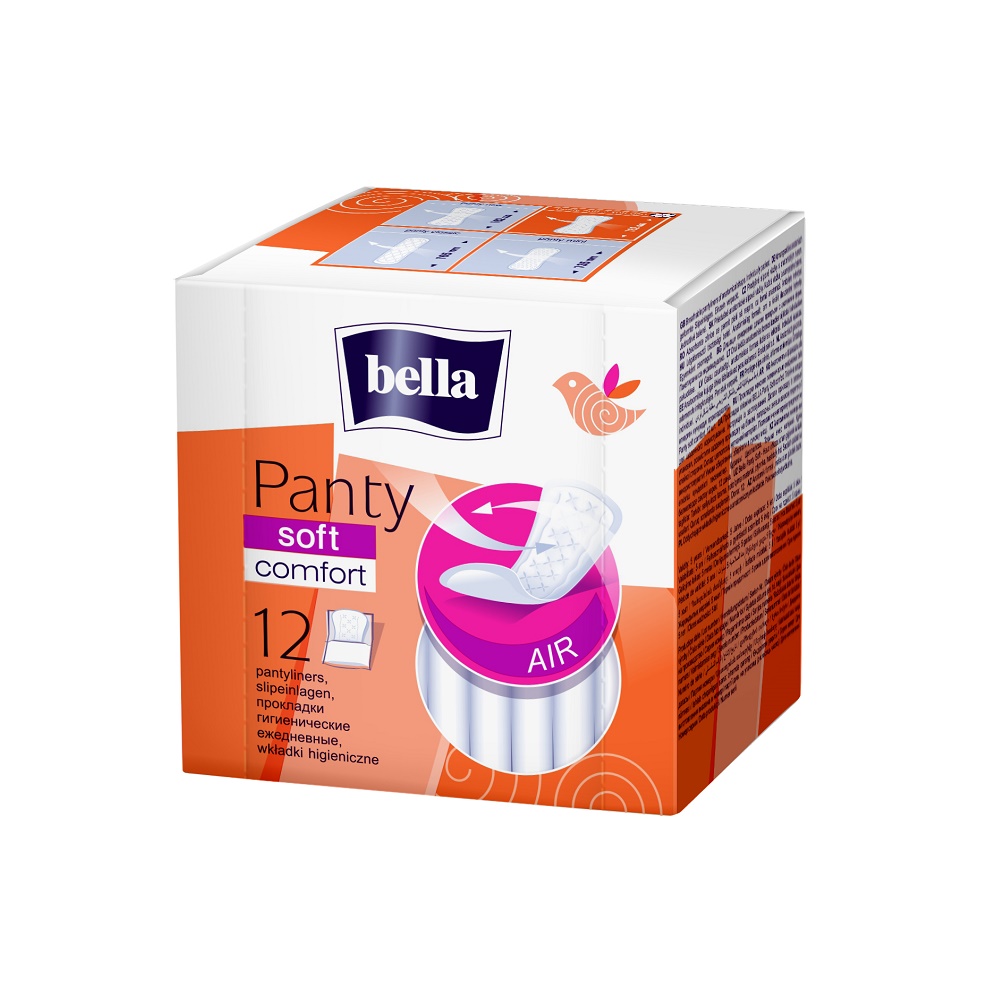 Absorbante Zilnice Panty Soft-Comfort, 12 bucati - Bella