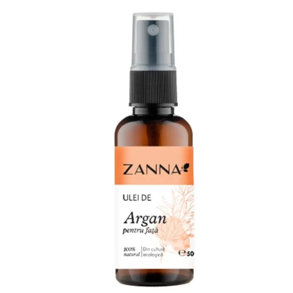 Ulei argan pentru fata, 50 ml spray - Zanna