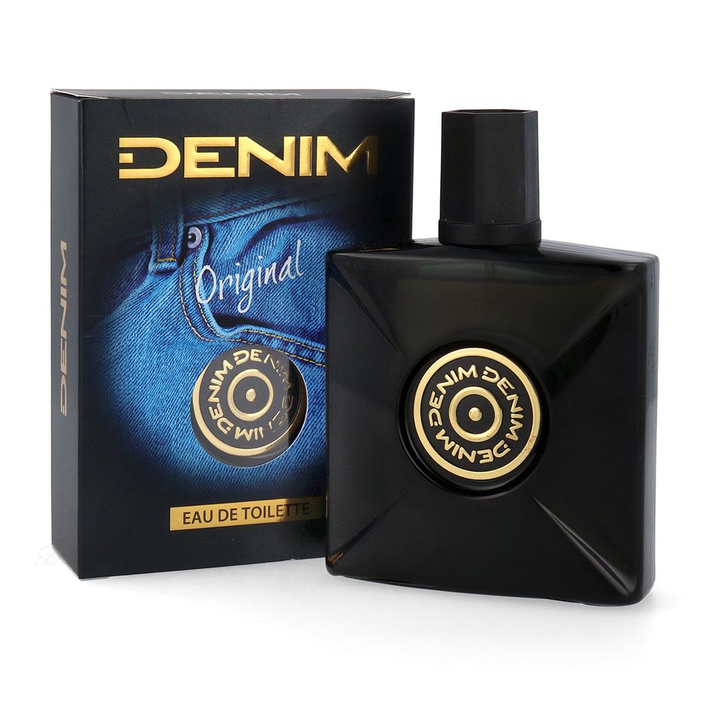 Apa de toaleta pentru barbati original, 100 ml - Denim