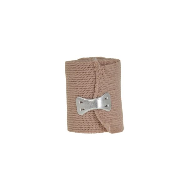 Bandaj Elastic cu Clema Metalica, 1 bucata, 5 cm x 4.5 m – Minut