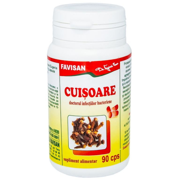 Cuisoare, 90 capsule - Favisan