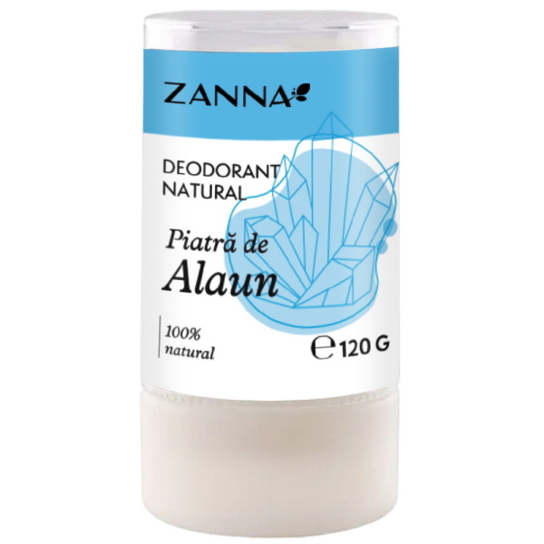 Deodorant stick din piatra de alaun, 120 g - Zanna
