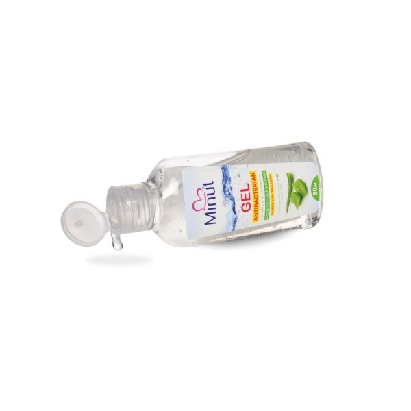 Gel Antibacterian cu Aloe Vera, Biocid, 80 ml - Minut