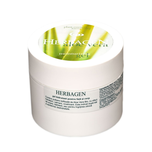 Gel hidratant cu extract de aloe vera, 150 ml – Herbagen