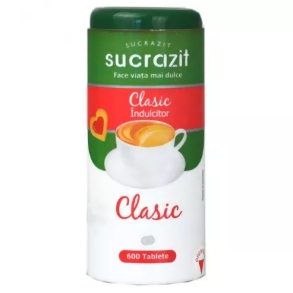 Indulcitor Sucrazit clasic, 600 tablete - Biscol