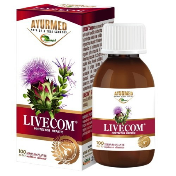 Livecom Sirop, 100ml - Ayurmed