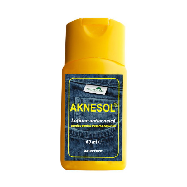 Lotiune Antiacneica Aknesol, 60 ml – Transvital