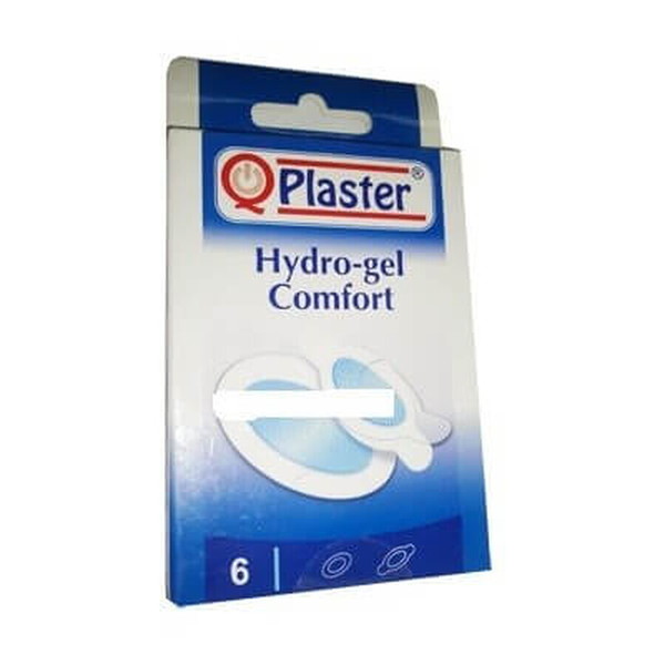 Plasturi hydro-gel comfort – vezicule si bataturi, 6 bucati – Qplaster