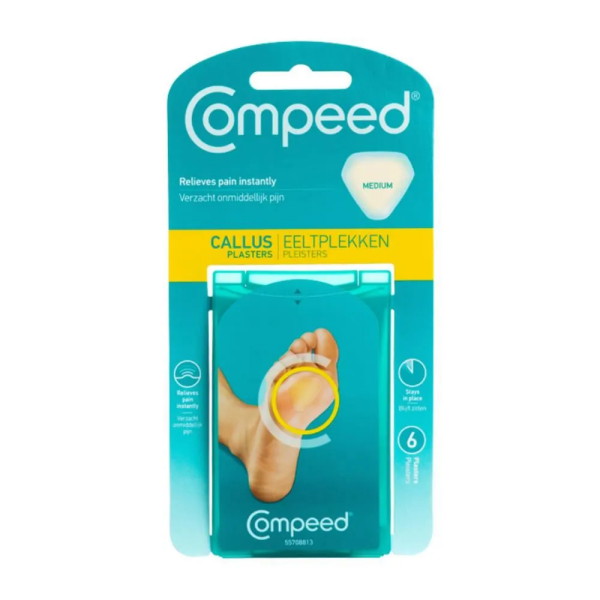 Plasturi medii pentru bataturi superficiale, 6 bucati – Compeed