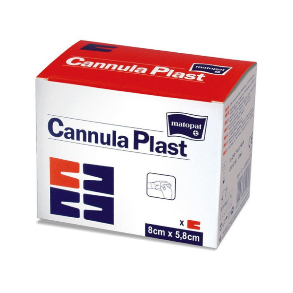 Plasturi sterili branula 5.8 x 8cm, 50 bucati, Cannula Plast - Matopat