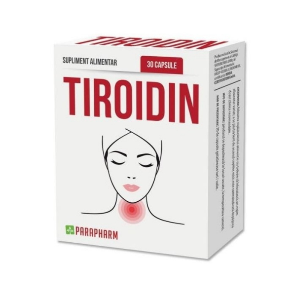 Tiroidin, 30 capsule – Parapharm