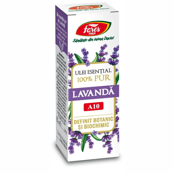 Ulei esential de lavanda A10, 10 ml – Fares