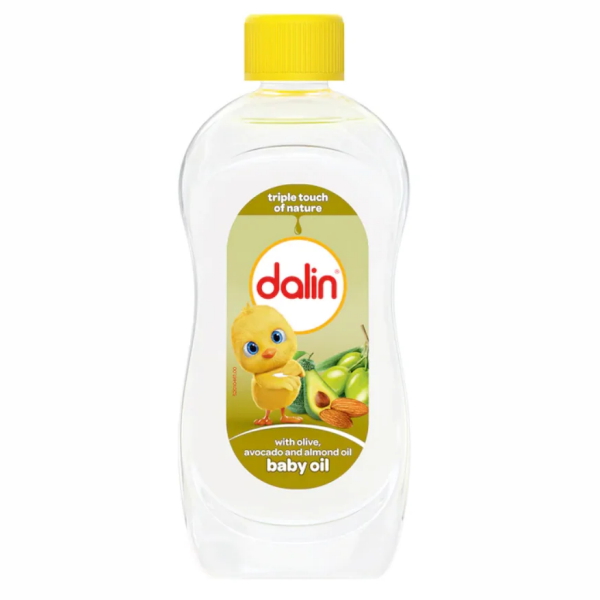 Ulei pentru bebe hidratare si protectie cu avocado si migdale, 300 ml - Dalin