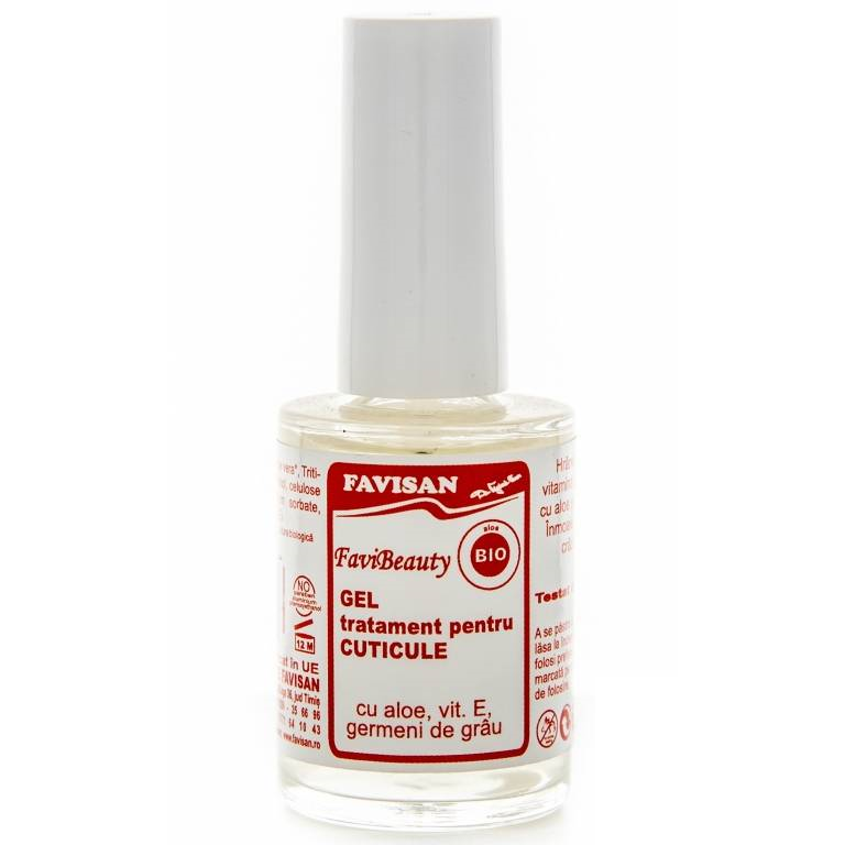 Gel Tratament pentru Cuticule, 14 ml - Favisan