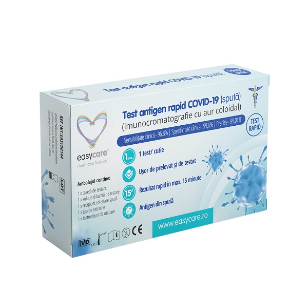 Test Antigen Rapid Covid-19 (Sputa), 1 Kit - EasyCare