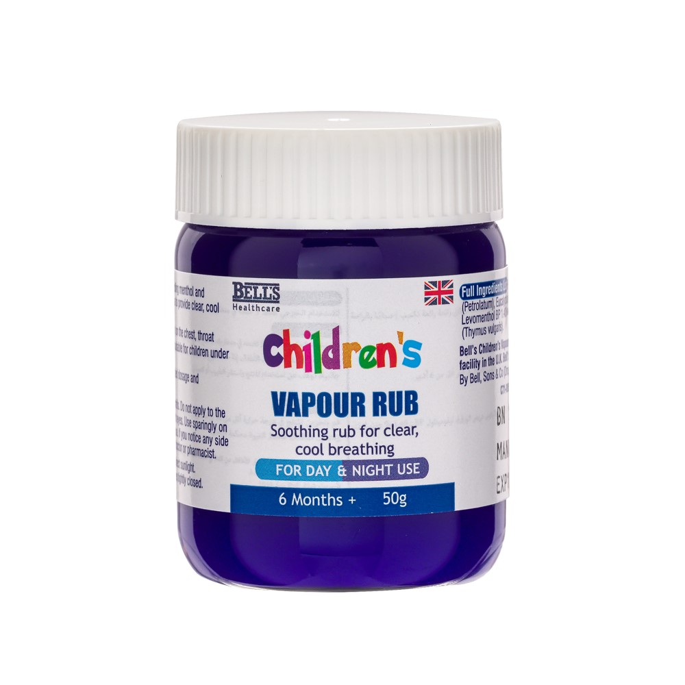Vapour Rub - Baby, +6L, 50 gr - Beauty Formula