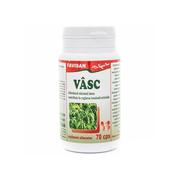 Vasc, 70 capsule - Favisan