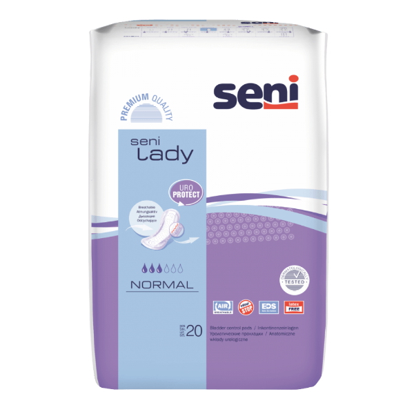 Absorbante Urologice pentru Femei Seni Lady Normal, 20 bucati - Seni